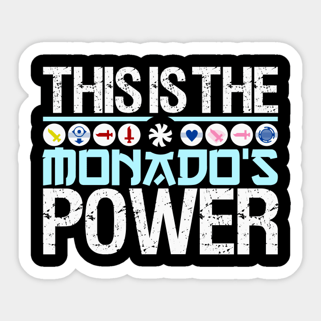 The Monado's Power Sticker by Ninjendo